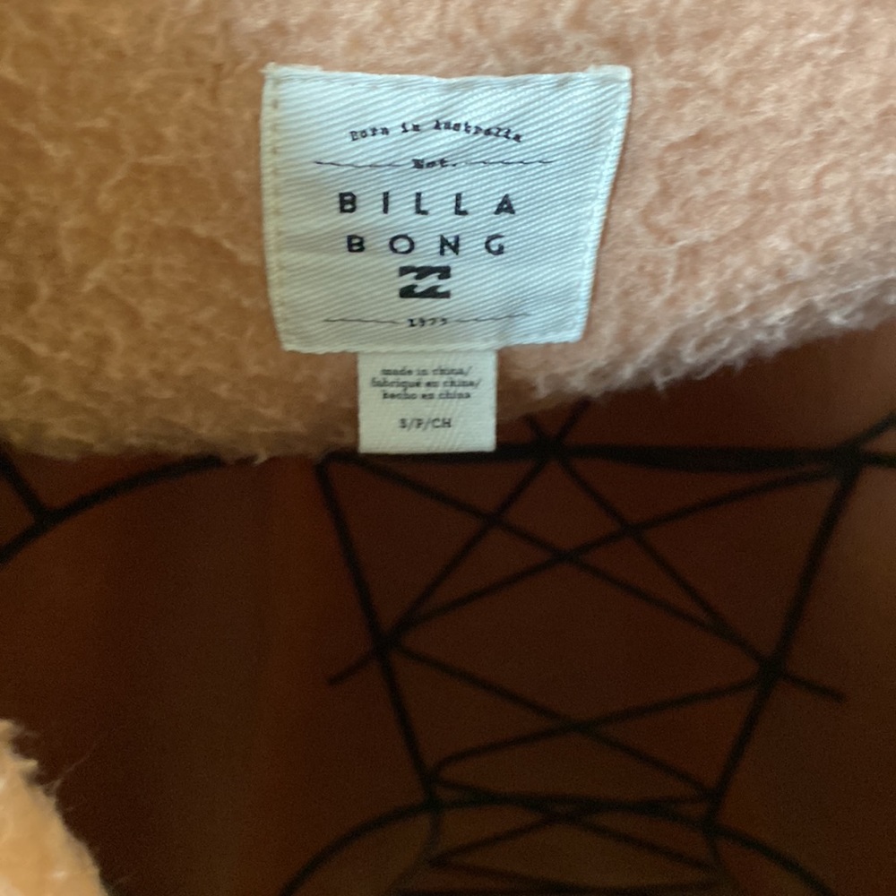 Billabong faux fur jacket. BNWT - Picture 3 of 9